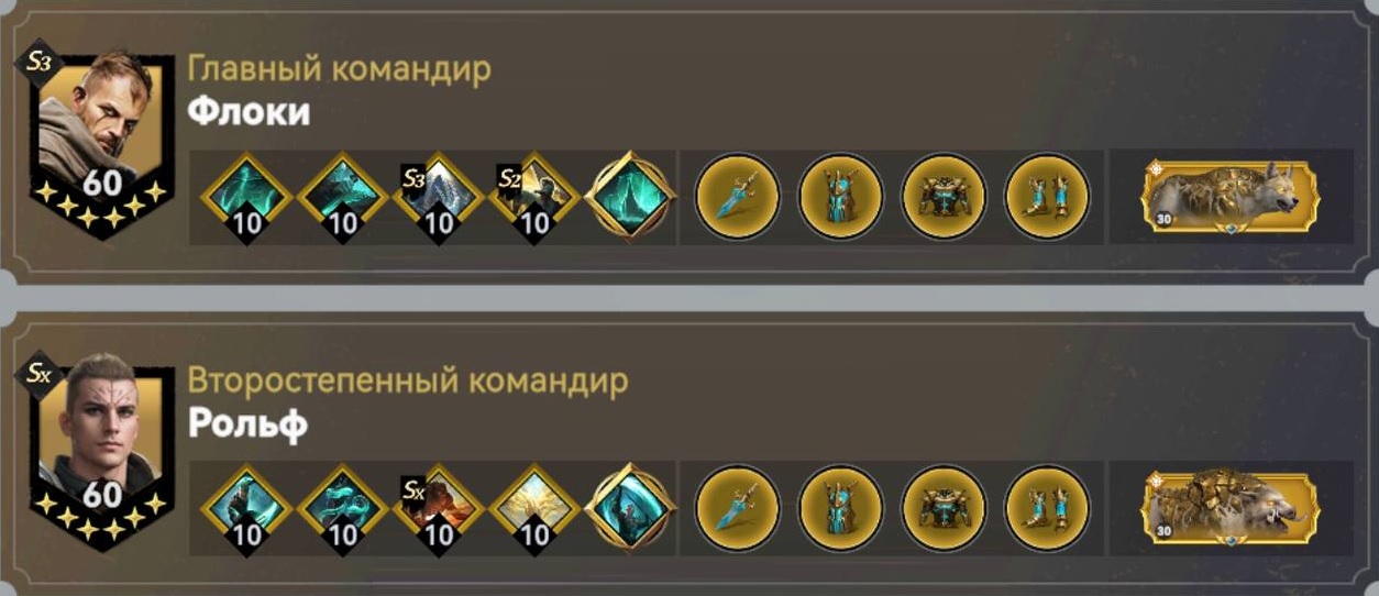 Rolfe-Rosky-skills / Рольф и Флоки - Умения